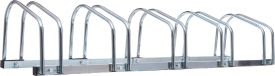 Stativ suport biciclete 5 locuri KraftDele KD652, oțel galvanizat, fixare în pardoseală, pentru anvelope până la 60 mm - Img 8