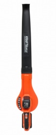 Suflantă cu acumulator 18V KraftDele KD5142, baterie 1500 mAh, 2 trepte de viteză, debit aer 172-208 km/h - Img 6