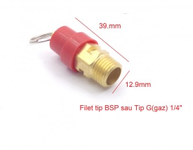Supapă de siguranță pentru compresor de 1/4 " 8-12bar NR.572