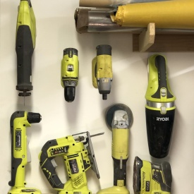 Suport de perete pentru scule de tip Ryobi ONE+ 18V Suporturi de perete personalizate - Img 6