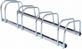 Suport metalic pentru 4 biciclete KraftDele KD651, rastel de parcare stabil cu ancorare și compatibilitate anvelope 35-60 mm - Img 6