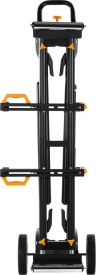 Suport profesional pentru ferăstrău staționar Kraft&Dele KD11873 – Extensibil 216 cm, Picioare pliabile, Role de ghidare și Roți de transport - Img 6