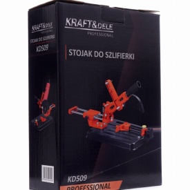 Suport stativ pentru polizor unghiular 110-125 mm KraftDele KD509, pentru tăieri precise și stabile în atelier - Img 11