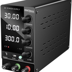 Sursă de alimentare de laborator MaxRom KD5871, reglaj precis 0-30V și 0-10A, cu afișaj pentru tensiune, curent și putere - Img 6