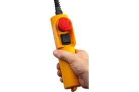 Telecomandă cu fir pentru troliu electric de construcții 300/600 kg MaxRom, control sigur și precis - Img 6