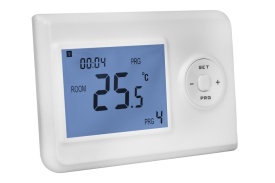 Termostat de cameră wireless KraftDele KD11745, regulator de temperatură programabil pentru centrală și sisteme de încălzire
