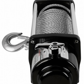 Troliu electric auto 12V KraftDele KD1564, 9500 lbs / 4300 kg, cu cablu de oțel, telecomandă fir și wireless, husă inclusă - Img 5