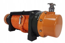 Troliu electric BJC 12000lbs M80810 – 5440kg, 12V, 6.6 CP, frânghie sintetică 10mm×26m, telecomenzi incluse - Img 2