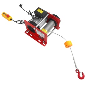 Troliu electric de construcții KraftDele KD1649, 30 m, capacitate ridicare 500/999 kg, motor 1,9 kW, 230V - Img 4