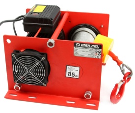 Troliu electropalan cu cablu 30m MAR-POL M80787 – 500/999kg, motor inducție, dublă ventilare, cablu 6mm - Img 2