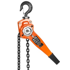 Troliu manual cu lanț și clichet KraftDele KD3500, 1,5T, lanț 3 m, pentru ridicare și manipulare sarcini grele - Img 3