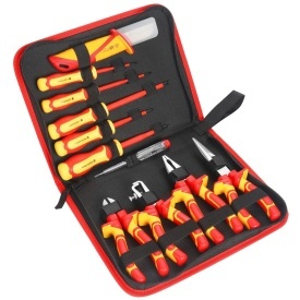 Trusă de scule izolate pentru electricieni KraftDele KD5970 – 11 piese, Protecție 1000V VDE, Oțel CrV, Husă inclusă - Img 9