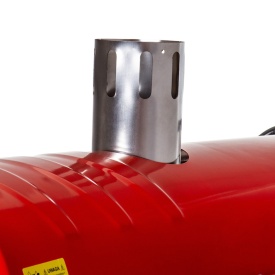 Tun de căldură pe motorină 40kW MAR-POL M80935 – evacuare gaze (horn), termostat digital, rezervor 56L, debit aer 600 m³/h - Img 3