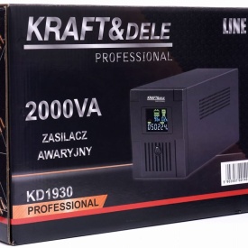 UPS LCD KraftDele KD1930 2000VA / 1200W cu AVR, protecție la supratensiune și alimentare neîntreruptibilă - Img 9