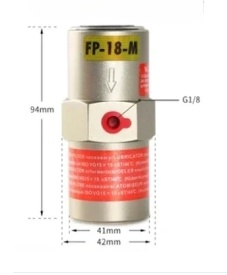 Vibrator pneumatic oscilant cu piston FP-18-M oscilare 5900 Hz vibrare 188N CH215 - Img 7