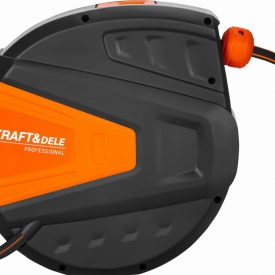 WĄŻ OGRODOWY ZWIJANY 25M+2M 1/2" KD2154 - Img 5