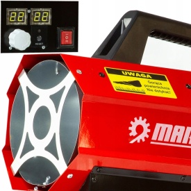 🔥 Încălzitor pe gaz Tun pe GPL 30 kW cu afișaj LCD și termostat – XM80929 - Img 4