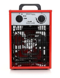 Aerotermă electrică industrială KraftDele KD11722, 6 kW, 380-400V, cu funcție de încălzire și ventilație - Img 2