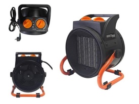 Aerotermă electrică KraftDele KD11727, 2500 W, 230 V, cu termostat și ventilator, pentru încălzire rapidă în garaj, atelier sau depozit - Img 10