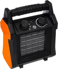 Aerotermă electrică KraftDele KD11741, 3,5 kW, 230V, cu termostat, ventilare și protecție la supraîncălzire - Img 2