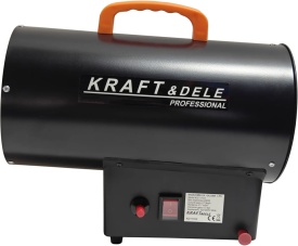 Aerotermă pe gaz LPG 20 kW KraftDele KD11703 pentru încălzire rapidă în atelier, depozit și șantier