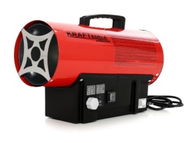 Aerotermă pe gaz LPG 25 kW KraftDele KD11705 cu termostat și afișaj digital, pentru încălzire rapidă în spații ventilate