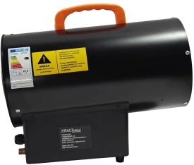 Aerotermă pe gaz LPG KraftDele KD11704, 25 kW, debit aer 320 m³/h, cu furtun și reductor - Img 12