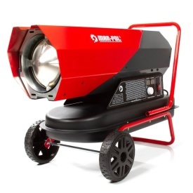 Aerotermă pe motorină Mar-Pol OKTAGON 40 kW M80940, debit aer 720 m³/h, rezervor 19 L, cu termostat și roți