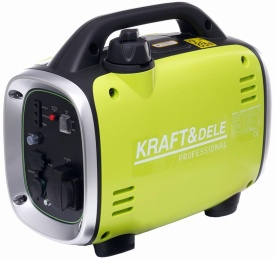 Agregat de curent inverter KraftDele KD683, 1,2 kW / 1,3 kW, 230V, portabil, cu USB și mod ECO