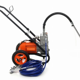 Agregat de vopsit hidrodinamic KraftDele KD1745, 1500W, pentru pereți, fațade, hale și suprafețe mari - Img 5