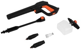 Aparat de spălat cu presiune KraftDele KD5382, 3200W, 250/280 bar, cu pianownică, furtun pe tambur și accesorii - Img 10