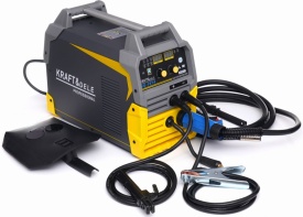 Aparat de sudură inverter KraftDele KD1874 MIG/MAG/FCAW/MMA/TIG Lift 40-250A, cu afișaj LCD dublu și reglaj continuu - Img 10