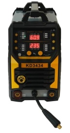 Aparat de sudură invertor KraftDele KD3434 MIG Flux / MMA / TIG Lift Synergia, 255A, 230V - Img 7