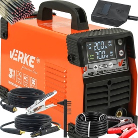 Aparat de sudură invertor MMA 200A cu redresor și funcție de pornire auto MaxRom MSC-200 V75015, 230V
