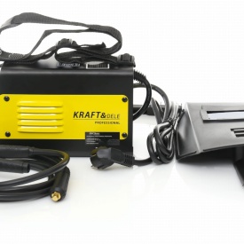 Aparat de sudură invertor MMA KraftDele KD1857, 330A, tehnologie IGBT, compact și ușor pentru lucru în atelier și pe teren - Img 6