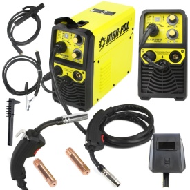 Aparat de sudură MIG/MAG, MMA și TIG Lift Mar-Pol M79366, 230 V, 130 A, cu răcire activă și panou de control intuitiv