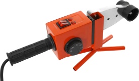 Aparat de sudură pentru țevi PPR/PVC 1500W MaxRom, 20-63 mm, reglaj temperatură 0-300°C, set complet în valiză - Img 5