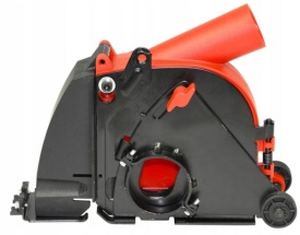 Apărătoare antipraf pentru șanțuire MaxRom 125 mm, pentru polizor unghiular, cu reglaj adâncime și conectare la aspirare - Img 12