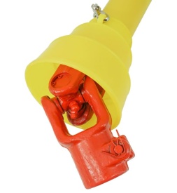 Arbore cardanic PTO telescopic cu articulație 75-95 cm, profil lămâie, 210 Nm, pentru tractor și utilaje agricole MaxRom V65000 - Img 7