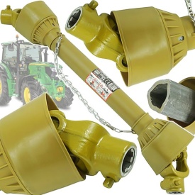 Arbore cardanic PTO telescopic triunghiular 90-120 cm, 450 Nm, pentru transmisie utilaje agricole MaxRom - Img 5