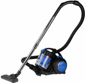 Aspirator electric fără sac KraftDele KD5155, 900 W, tehnologie ciclonică, filtru HEPA și tub telescopic