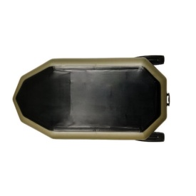 Barcă Gonflabilă Maxrom Bark B-240СD , 240x120 cm, 2 Persoană, 18kg, Verde, Ideală pentru Pescuit și Vânătoare - Img 2