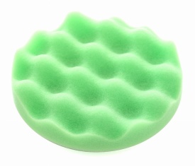 Burete de polisare verde 150 mm KraftDele KD3059 pentru mașini de polisat, densitate 26 kg/m³ - Img 2