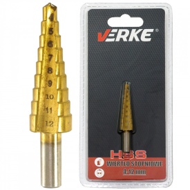 Burghiu conic 4-12mm HSS VERKE V05055 – Kraft&Dele