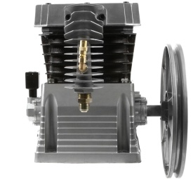 Cap compresor aer 2 pistoane MAR-POL Z-2090 M806863 – debit 820 l/min, cilindri fontă, răcitor lateral, fulie inclusă - Img 5