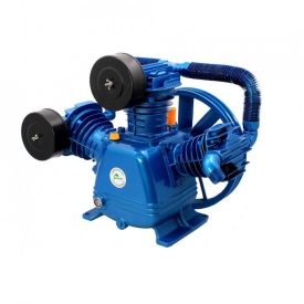 Cap compresor de aer cu 3 pistoane compresie in doua etape 900l/min 12.5 bari BARRACUDA 3090TS BLUE EDITION B-AC3090TS – Kraft&Dele