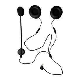 Căști de tip C pentru cască de motocicletă pentru interfon K1/MS8/MS20 EJEAS HIFI-M4H - Img 3