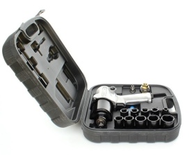 Cheie de impact pneumatică KraftDele KD1424 1/2 inch, 569 Nm, set 17 piese cu tubulare CrV și valiză - Img 12