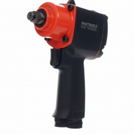 Cheie de impact pneumatică KraftDele KD5463 1/2 inch, mini, 850/1100 Nm, pentru service auto și spații greu accesibile