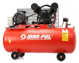 Compresor 200L V2 MAR-POL M88420 – debit 600 l/min, 4kW, 10 bar, trifazic 400V, compresor profesional cu răcire avansată - Img 4